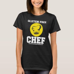 Camiseta Gluten Free Kitchen Chef Cozinhar Trigo Celius Dis