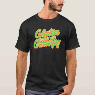Camiseta Gluten Freegluten Me Torna Engraçado