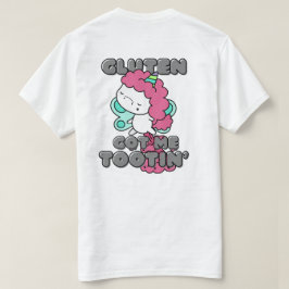 Camiseta Gluten Me Trouxe Tootin - Doença Celular