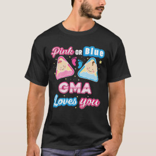 Camiseta Gma Rosa Ou Azul Te Ama Sexo Reveal Baby Moth