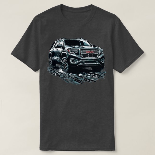 Camiseta GMC Acadia 10 (Frente do Design)