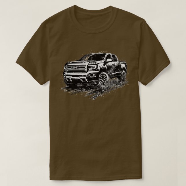 Camiseta GMC Canyon 8 (Frente do Design)
