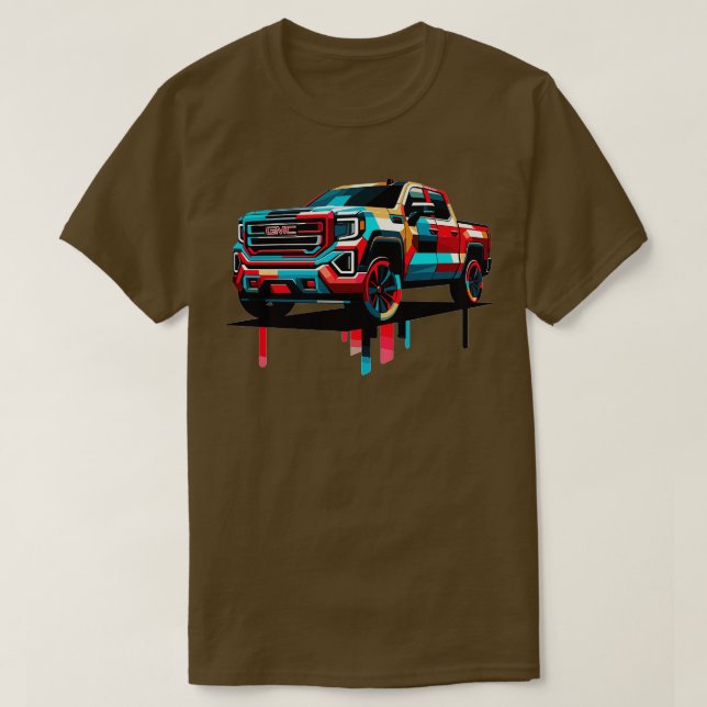 Camiseta GMC Sierra 14 (Frente do Design)