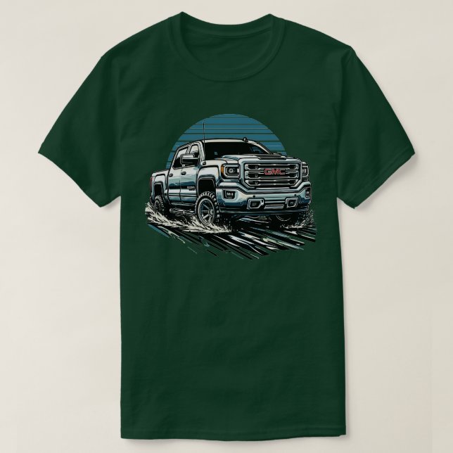 Camiseta GMC Sierra 16 (Frente do Design)
