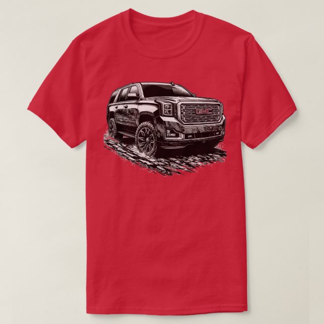 Camiseta GMC Yukon 4 (Frente do Design)