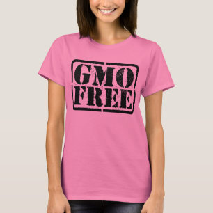 Camiseta GMO livre - preto