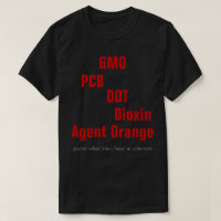 GMO, PWB, DDT, dioxina, Agent Orange