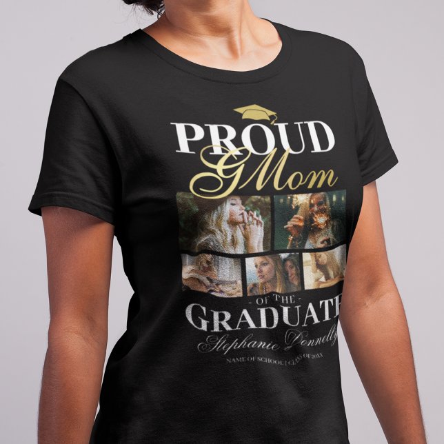 Camiseta GMom orgulhoso do T-Shirt Formando (Criador carregado)
