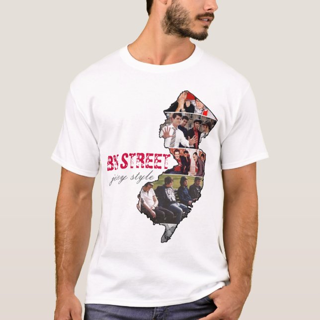 Camiseta gnghjl, RUA dos BN, estilo do jérsei (Frente)