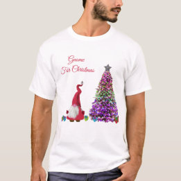 Camiseta Gnoel o Gnomo Scandi - Gnomo para o Natal