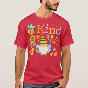 Camiseta Gnome bee gênero girassol floral gnomo e girassol