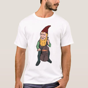Camiseta Gnome com Violino (Cor) Presente para F