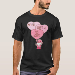 Camiseta Gnome Coração de Conversa Dia dos Namorados Primei