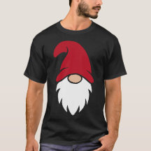 Gnome de Natal com Chapéu Vermelho Fofo