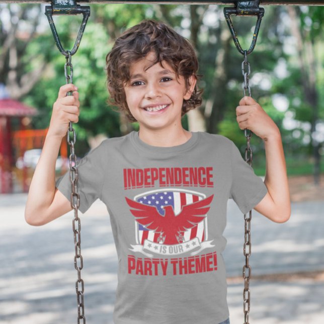 Camiseta Gnome do Dia da Independência (Criador carregado)