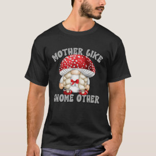 Camiseta Gnome do Dia das Mães para Mulheres Cogumelo Venos