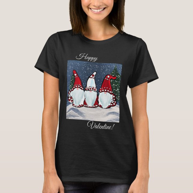 Camiseta Gnome do Dia dos Namorados (Frente)