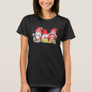 Camiseta Gnome do Dia dos Namorados Costura Costureira Mulh