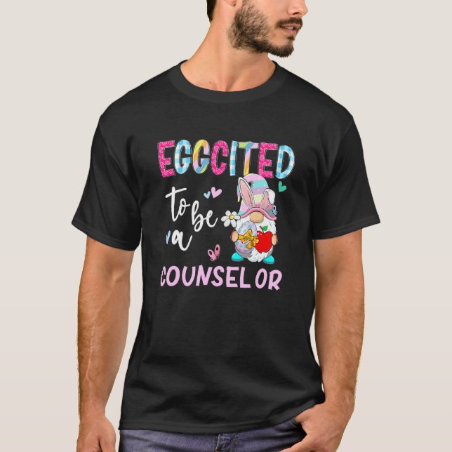 Camiseta Gnome Engraçado Que É Conselheiro Bunny Easte (Frente)