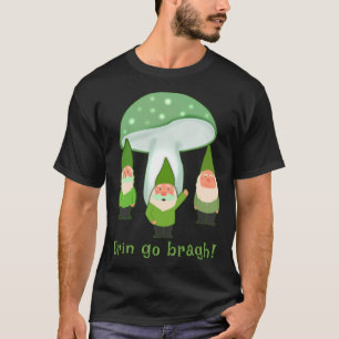 Camiseta Gnome Erin Go Bragh, Rua dos Gnomos Verdes irlande