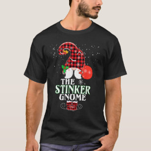 Camiseta Gnome Fedorento de Xadrez de Búfalo Correspondente