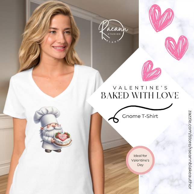 Camiseta Gnome Feito com Amor (Criador carregado)