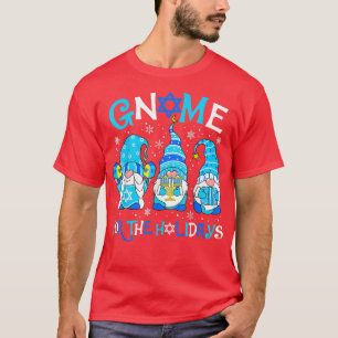 Camiseta Gnome for the Holidays Hanukkah Jewish Christmas p