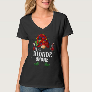 Camiseta Gnome Loiro de Xadrez de Búfalo Correspondente de 