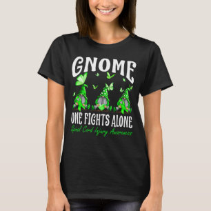 Camiseta Gnome One combate sozinho lesões na medula espinha