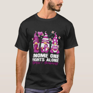 Camiseta Gnome One Fight Sozinha Alfa-1 Awarness Gnomo Purp