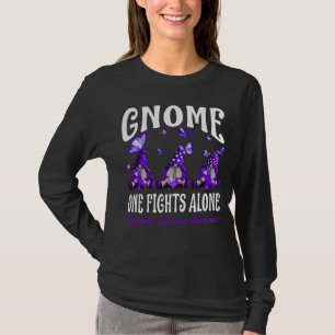 Camiseta Gnome One Fights Alone Eosinophilic Disorders Awar
