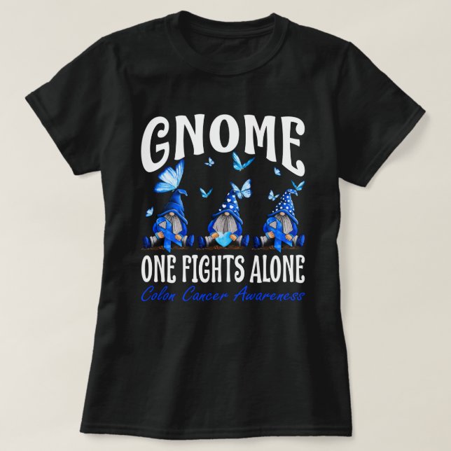 Camiseta Gnome One luta sozinho contra a consciência do Can (Frente do Design)