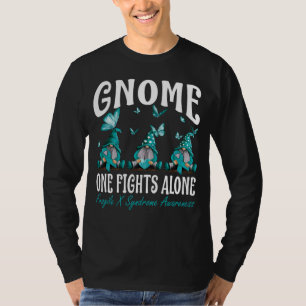 Camiseta Gnome One luta sozinho contra a frágil síndrome X