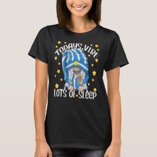 Camiseta Gnome Pajama Para Mulheres E Meninas Adoram Citaçã