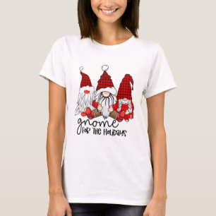 Camiseta Gnome para os feriados, fofo