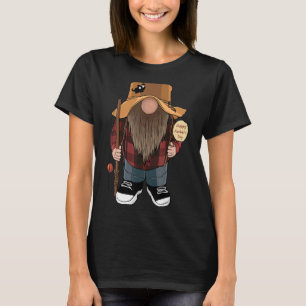 Camiseta Gnome Pescador Feliz Dia de os pais