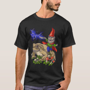 Camiseta Gnome Riding Bufo Alvarius Toad 5 Meo Dmt Psychede