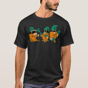 Camiseta Gnome Rua Patrick Day Irish Green Saint Patrick Lu