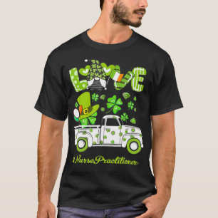 Camiseta Gnome Shamrock Truck Love Orthopedic Nurse St Patr