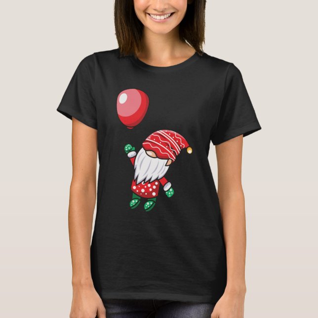 Camiseta gnome with red balloon (Frente)