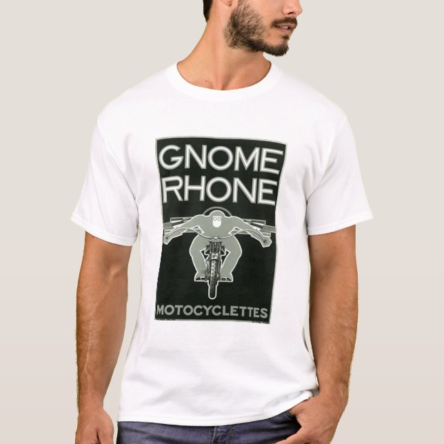 Camiseta GnomeRhonePoster (Frente)