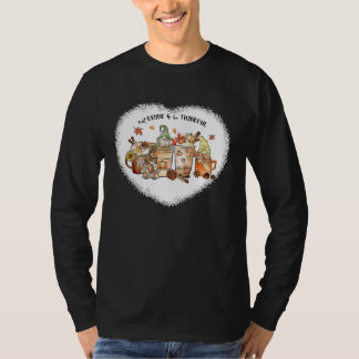 Camiseta Gnomes Coffee Pumpkin spice latte Fall Autumn Than