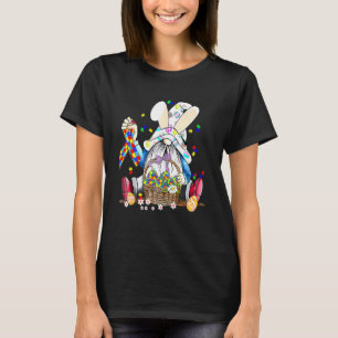 Camiseta Gnomes Ovos de Coelho Quebra-Cabeça Fita Conscient
