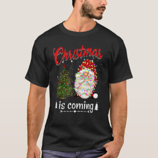 Camiseta Gnomias Engraçadas O Natal Está Chegando