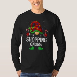 Camiseta Gnomo Comprador Búfalo Xadrez Vermelho Família Cor