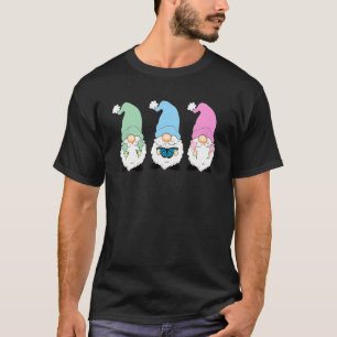 Camiseta Gnomo da Primavera de Páscoa Jardim Gnomo Jardinei