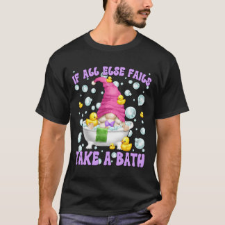 Camiseta Gnomo de Banho de Bolhas Com Muitas Bolhas Mãe Diz
