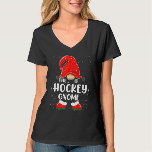 Camiseta Gnomo de Hóquei Família Correspondente Plaid Buffa