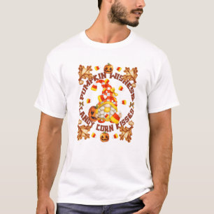 Camiseta Gnomo De Milho Bonito Para Mulheres
