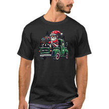 Gnomo de Natal em Caminhonete